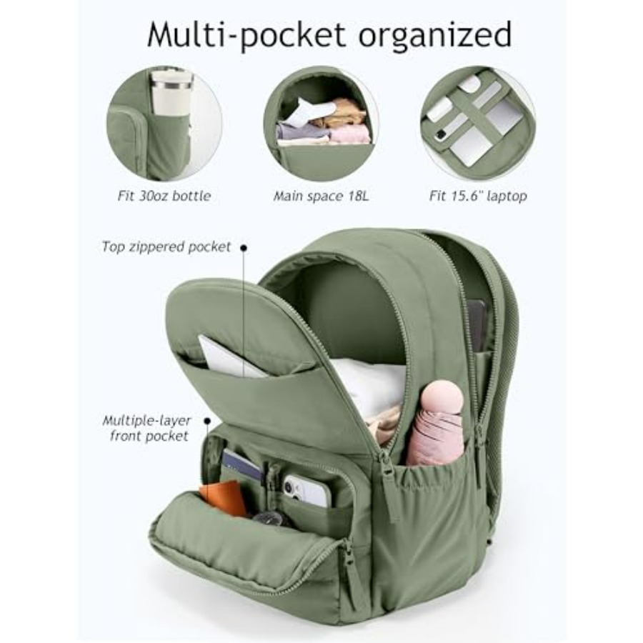Travel Backpack for Women, 15. - Laptop Backpack 15.6 recension och pris