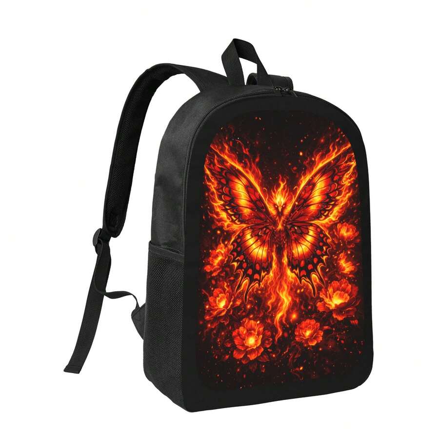 Flame Phoenix Butterfly Backpa - Fashion Backpack Women recension och pris