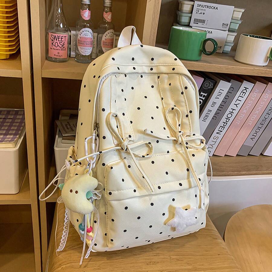 Cute Polka Dot Small Backpack  - Fashion Backpack Women recension och pris