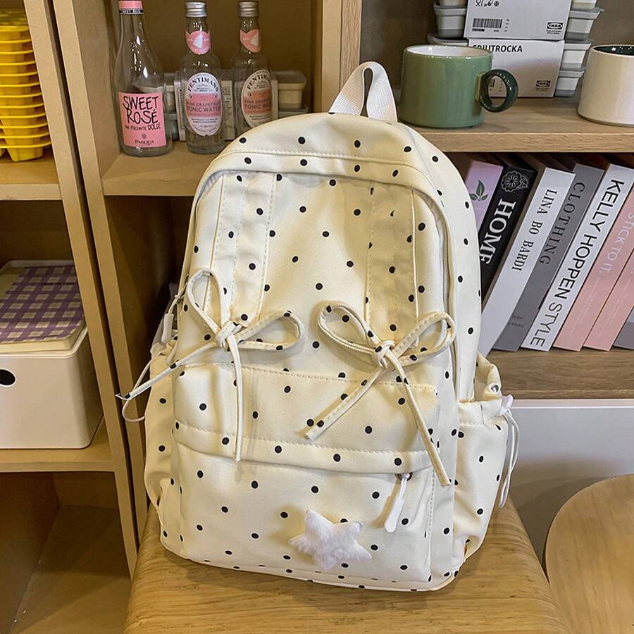 Cute Polka Dot Small Backpack  - Fashion Backpack Women recension och pris