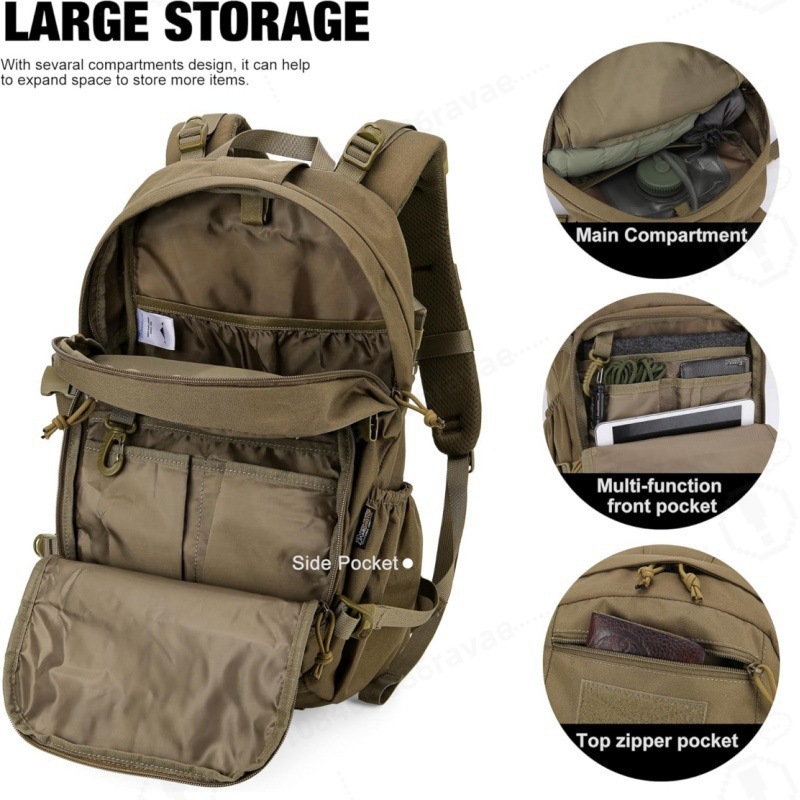 Waterproof Outdoor Tactical Ba - Rucksack Military Style recension och pris