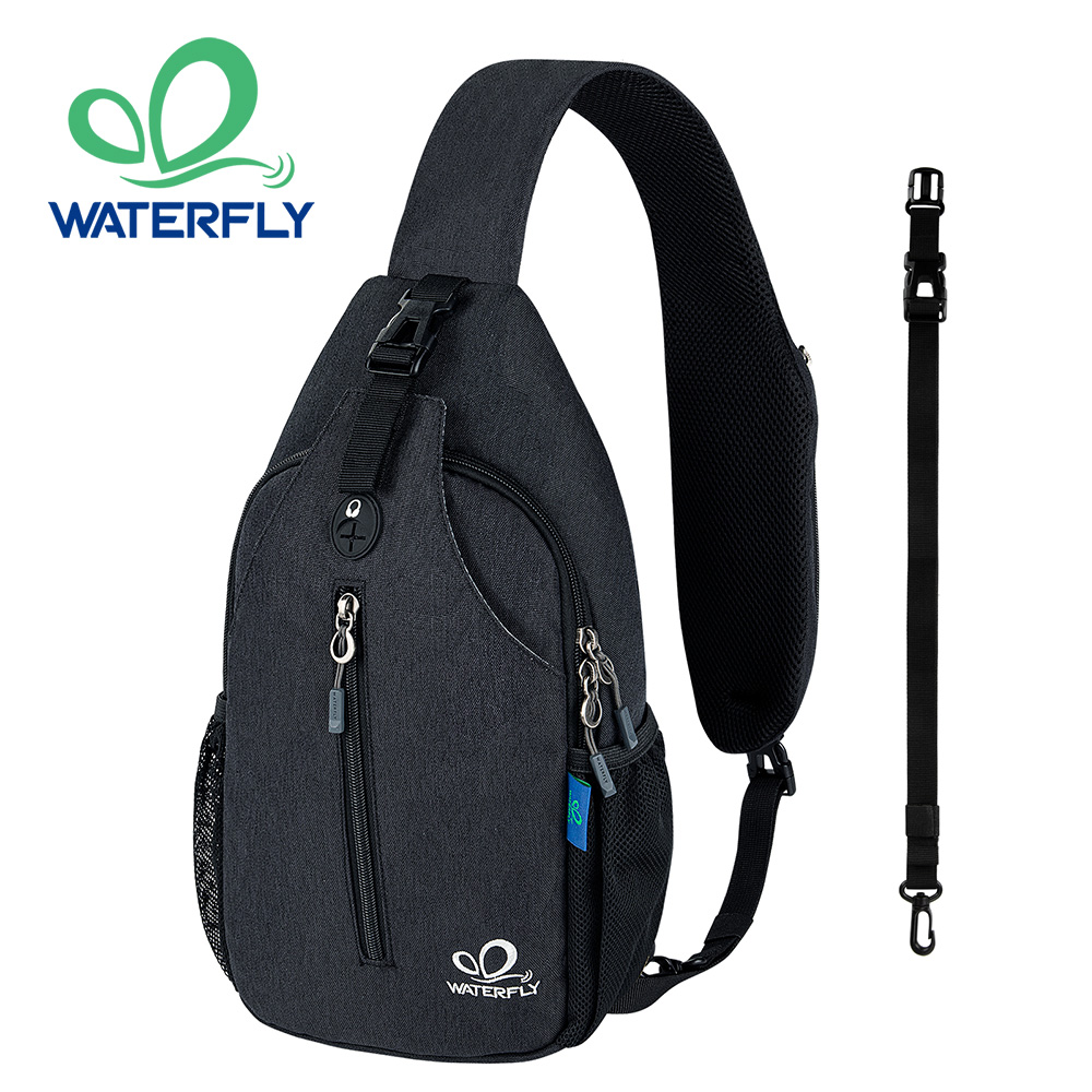 WATERFLY Crossbody Sling Bag C - Sling Backpack Shoulder recension och pris