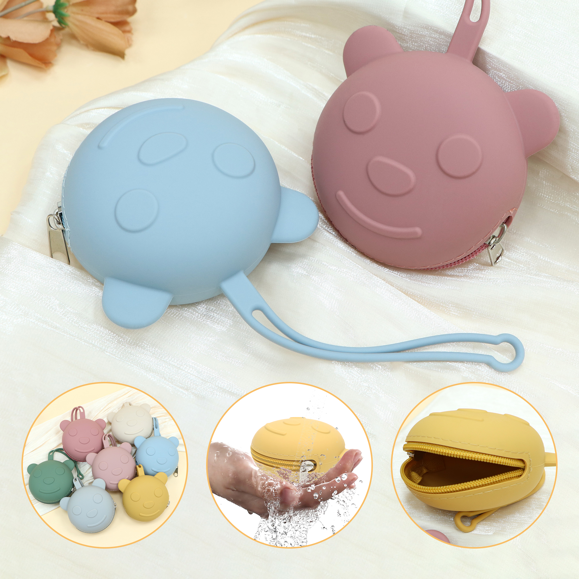 Portable silicone pacifier bag - Backpack Diaper Bag recension och pris