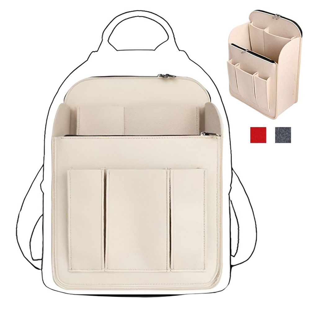 Multi-Pocket Insert Bag Organi - Backpack Insert Organizer recension och pris