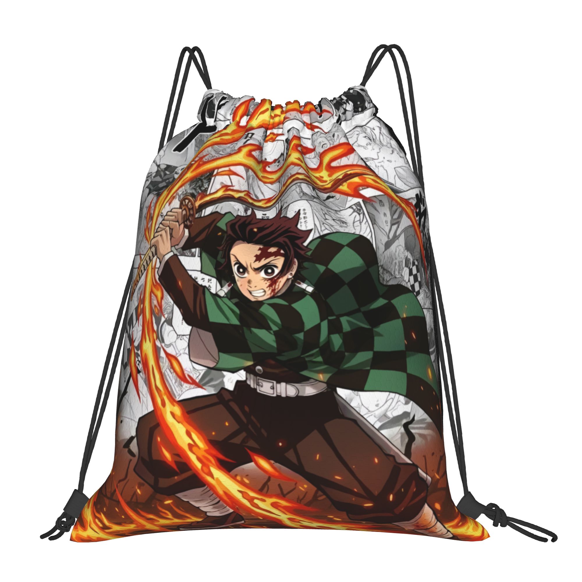 D-Demons Slayers Drawstring Ba - Drawstring Gym Bag recension och pris