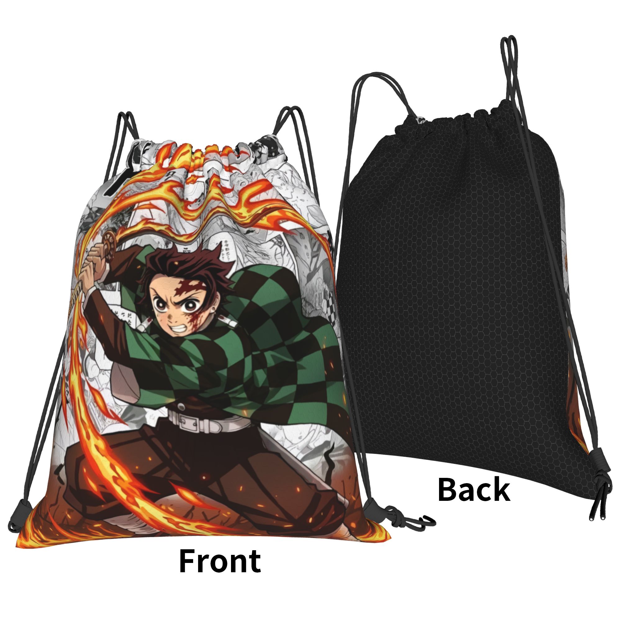 D-Demons Slayers Drawstring Ba - Drawstring Gym Bag recension och pris