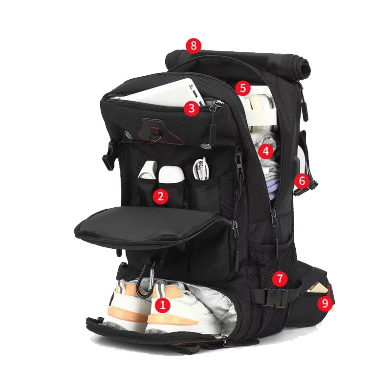 Large capacity travel backpack - Laptop Backpack 15.6 recension och pris