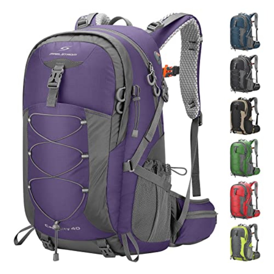 Hiking Backpack, Camping Backp - Rain Cover Backpack recension och pris