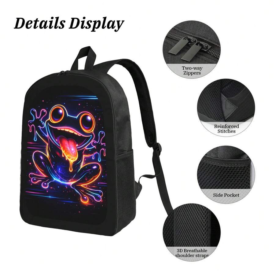 Cyber Frog Backpack Stylish Ca - Fashion Backpack Women recension och pris