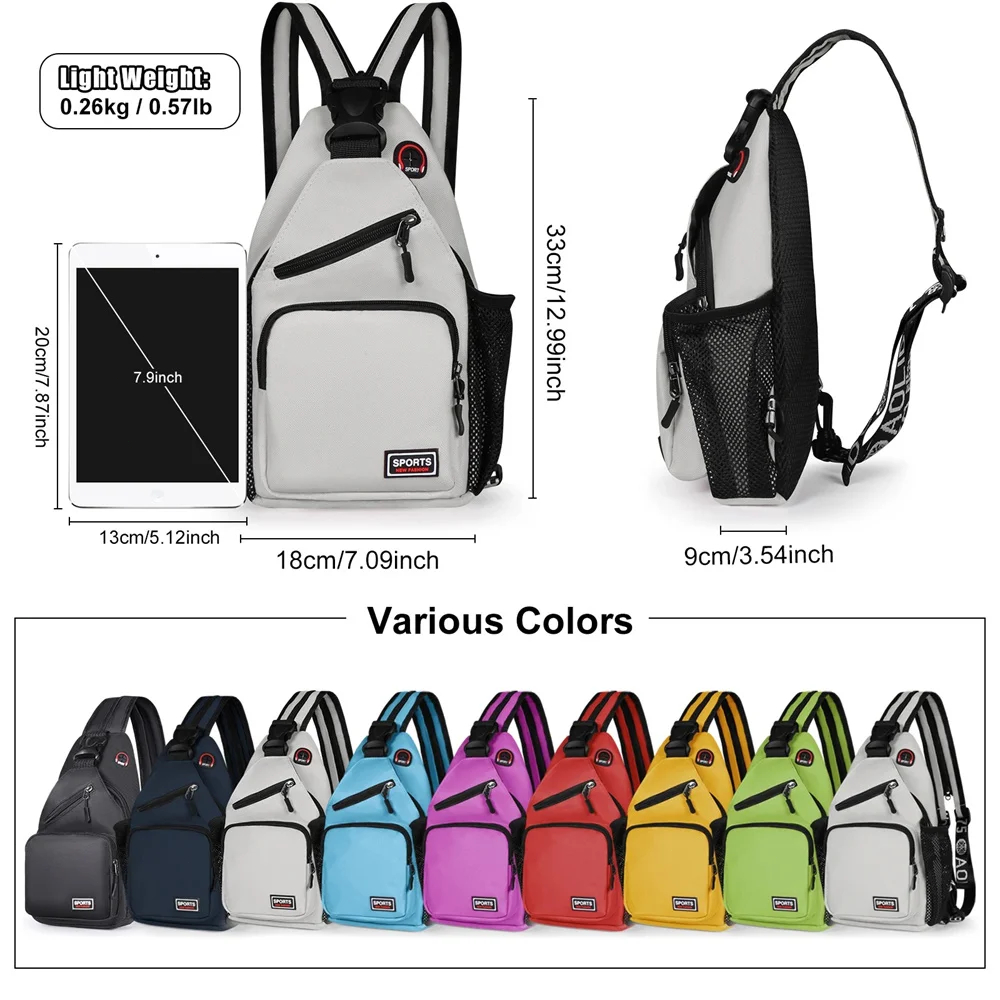 Multi-pocket Casual Chest Bag  - Fashion Backpack Women recension och pris