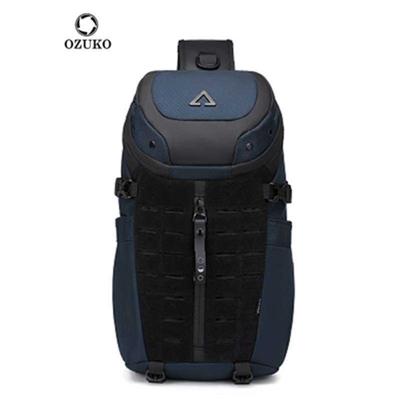 Ozuko Chest Bag Cross bag men  - Travel Backpack Anti Theft recension och pris