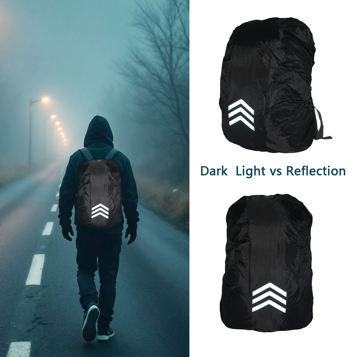 10-55L Waterproof Backpack Cas - Rain Cover Backpack recension och pris