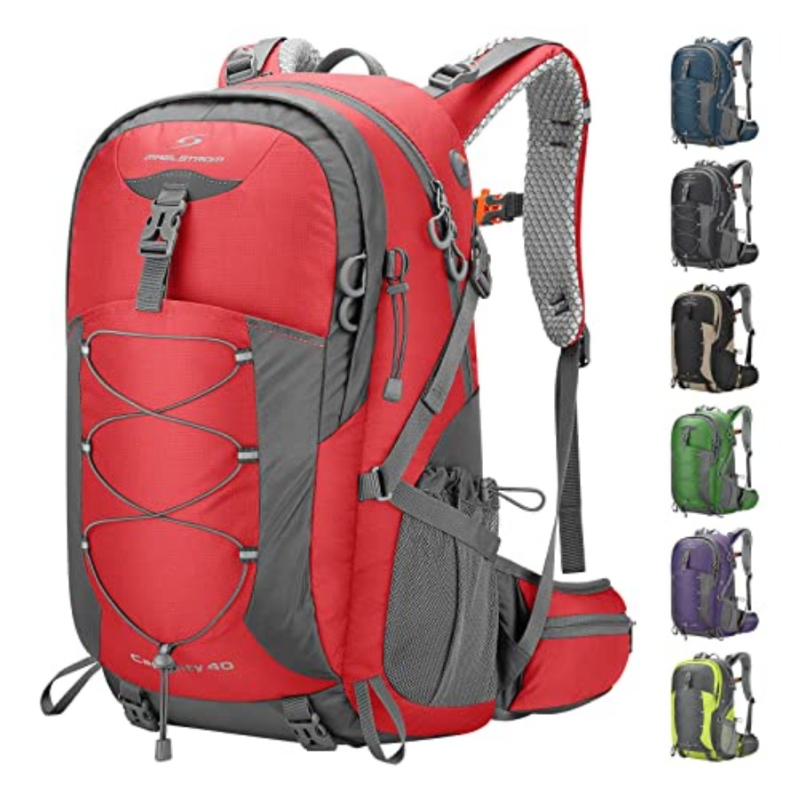Hiking Backpack, Camping Backp - Rain Cover Backpack recension och pris