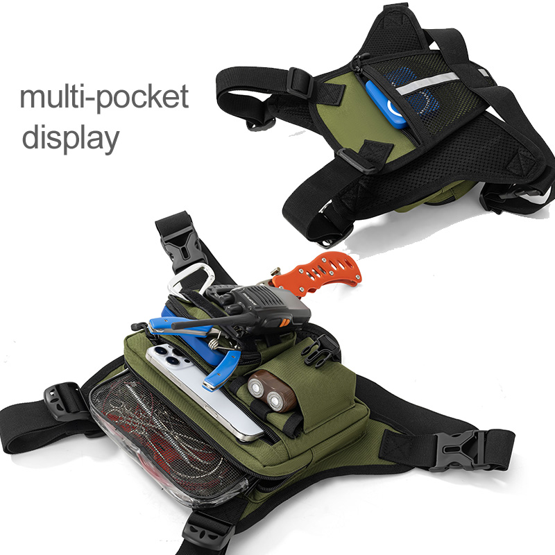Outdoor Sports Chest Bag Vest  - Urban Backpack Tactical recension och pris