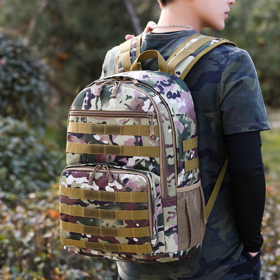 【New Arrival】Camouflage Tactic - Rucksack Military Style recension och pris