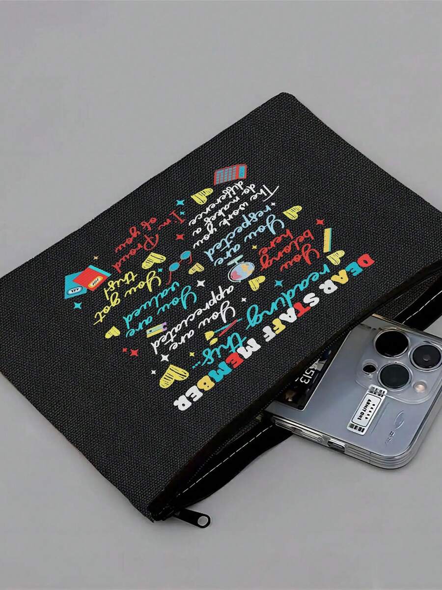 Durable Canvas Zipper Pouch Mu - Canvas Backpack Casual recension och pris