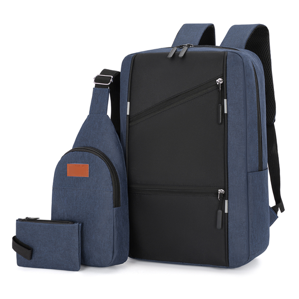 3Pcs Casual Bag Set Versatile  - Travel Backpack Anti Theft recension och pris