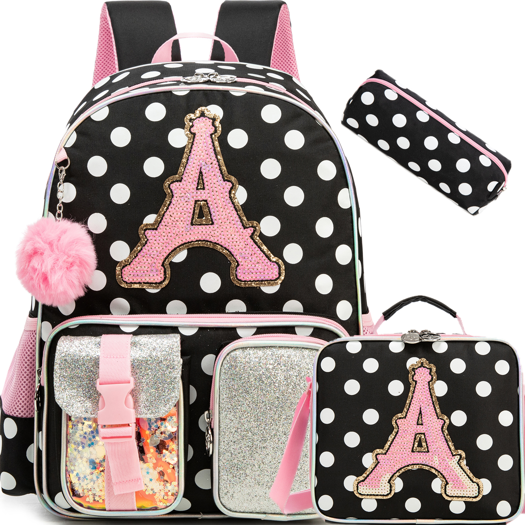 Backpack for Girls Letter Back - School Backpack Teen recension och pris
