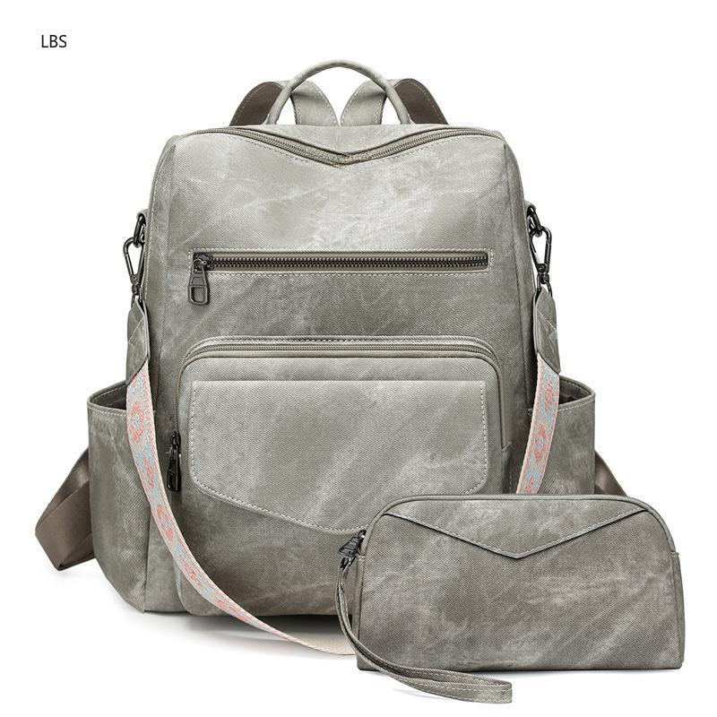 Women's PU Leather Vintage Bac - Leather Backpack Vintage recension och pris