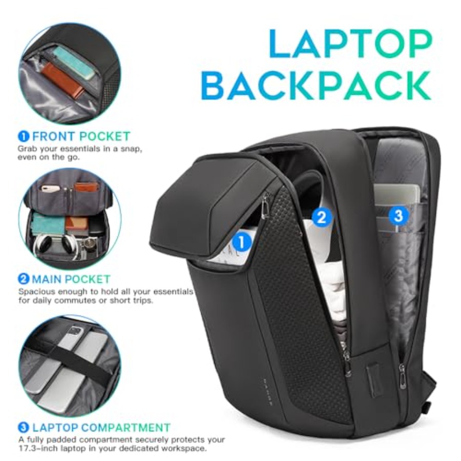 Smart Business Laptop Backpack - Laptop Backpack 15.6 recension och pris