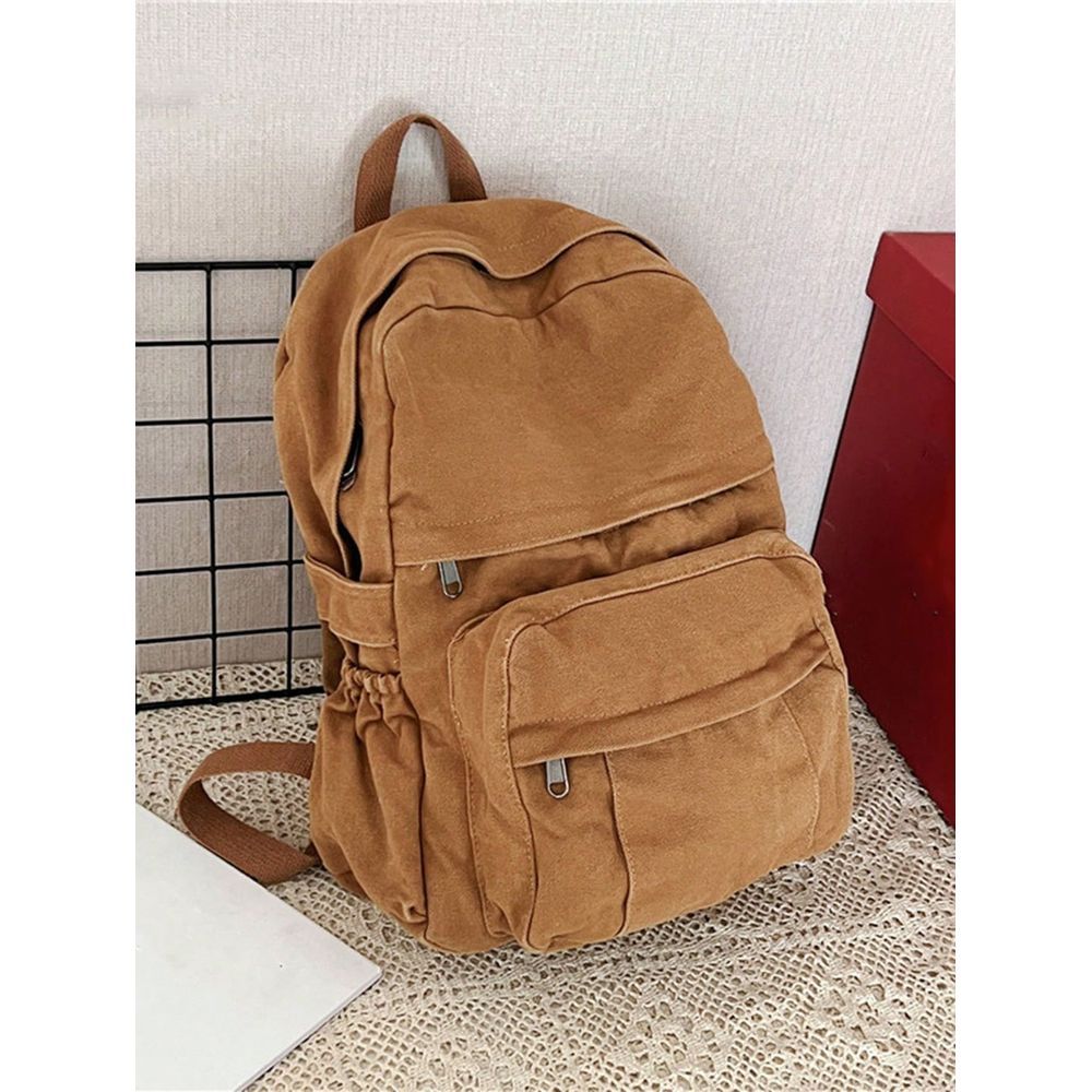 Fashionable Canvas Backpack Fo - School Backpack Teen recension och pris