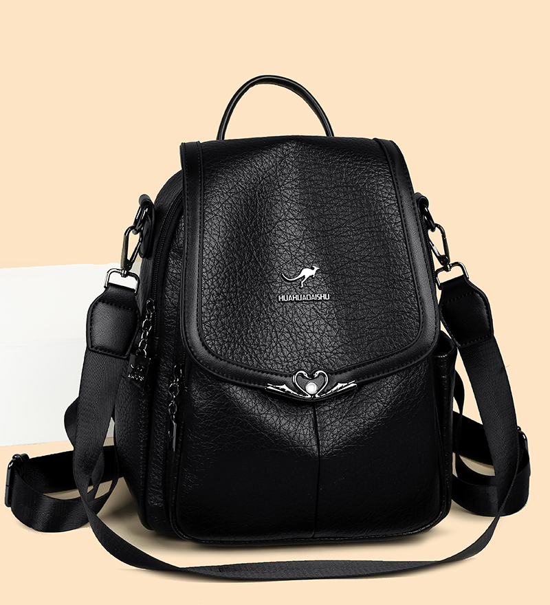 2026 new Ladies Bookbag Rucksa - Leather Backpack Vintage recension och pris