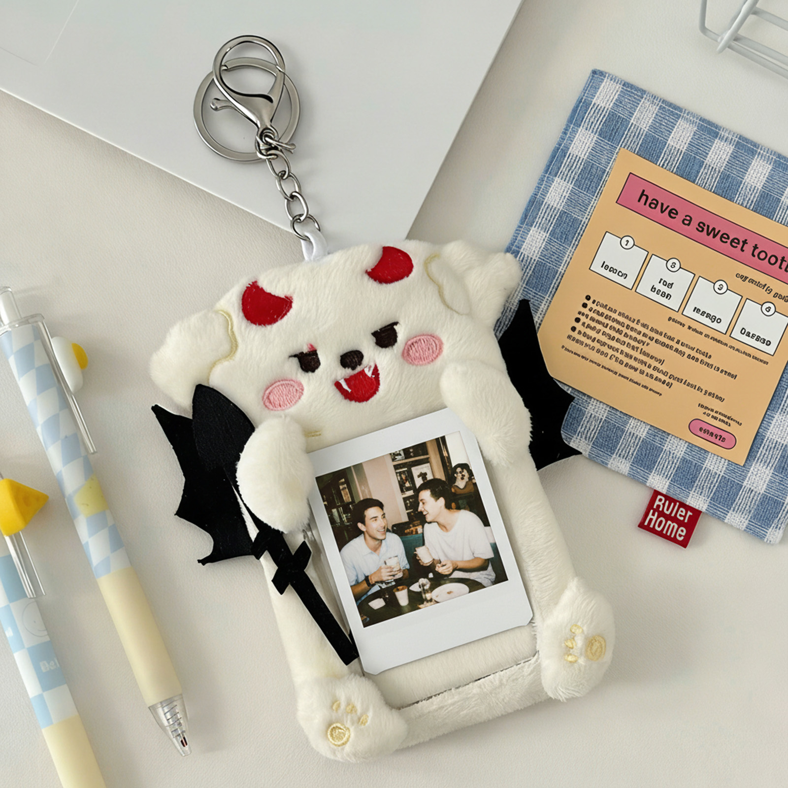 Plush Angel Devil Keychain Cut - Fashion Backpack Women recension och pris