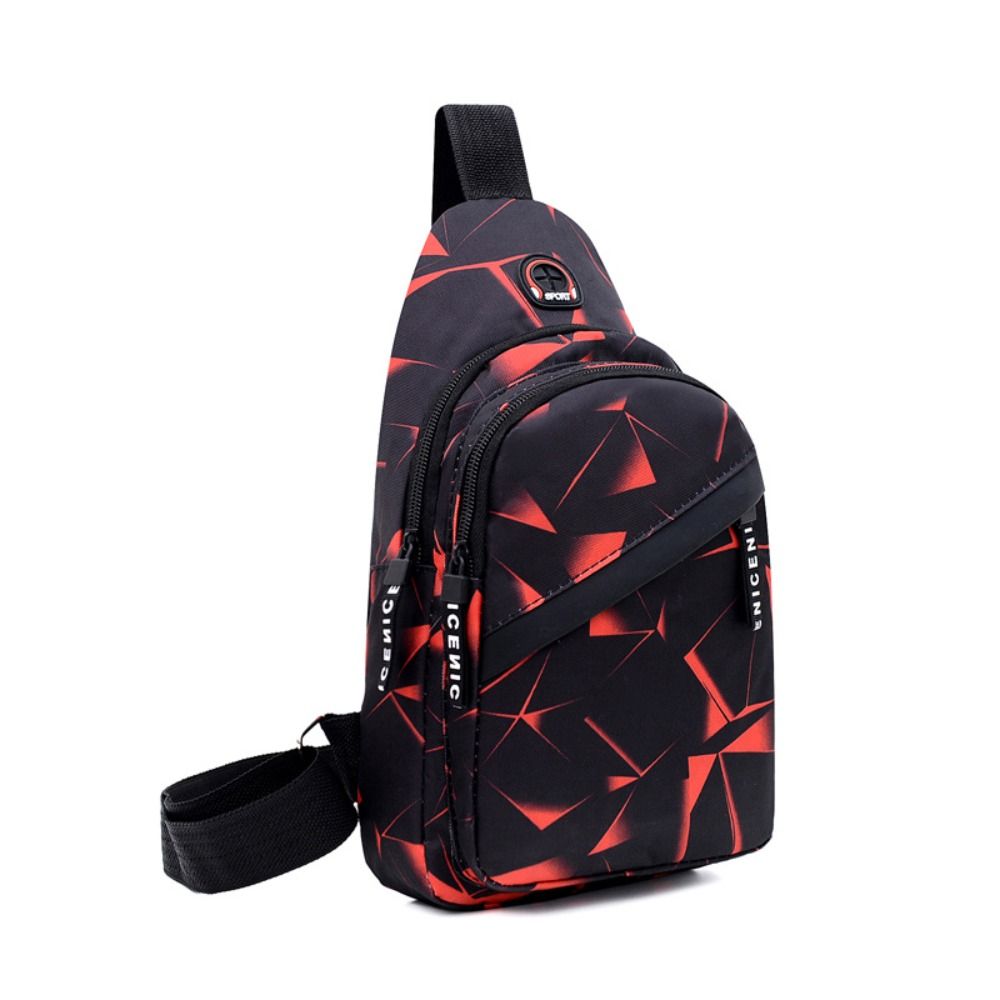 Fashion 2-Layer Chest bag Trav - Sling Backpack Shoulder recension och pris