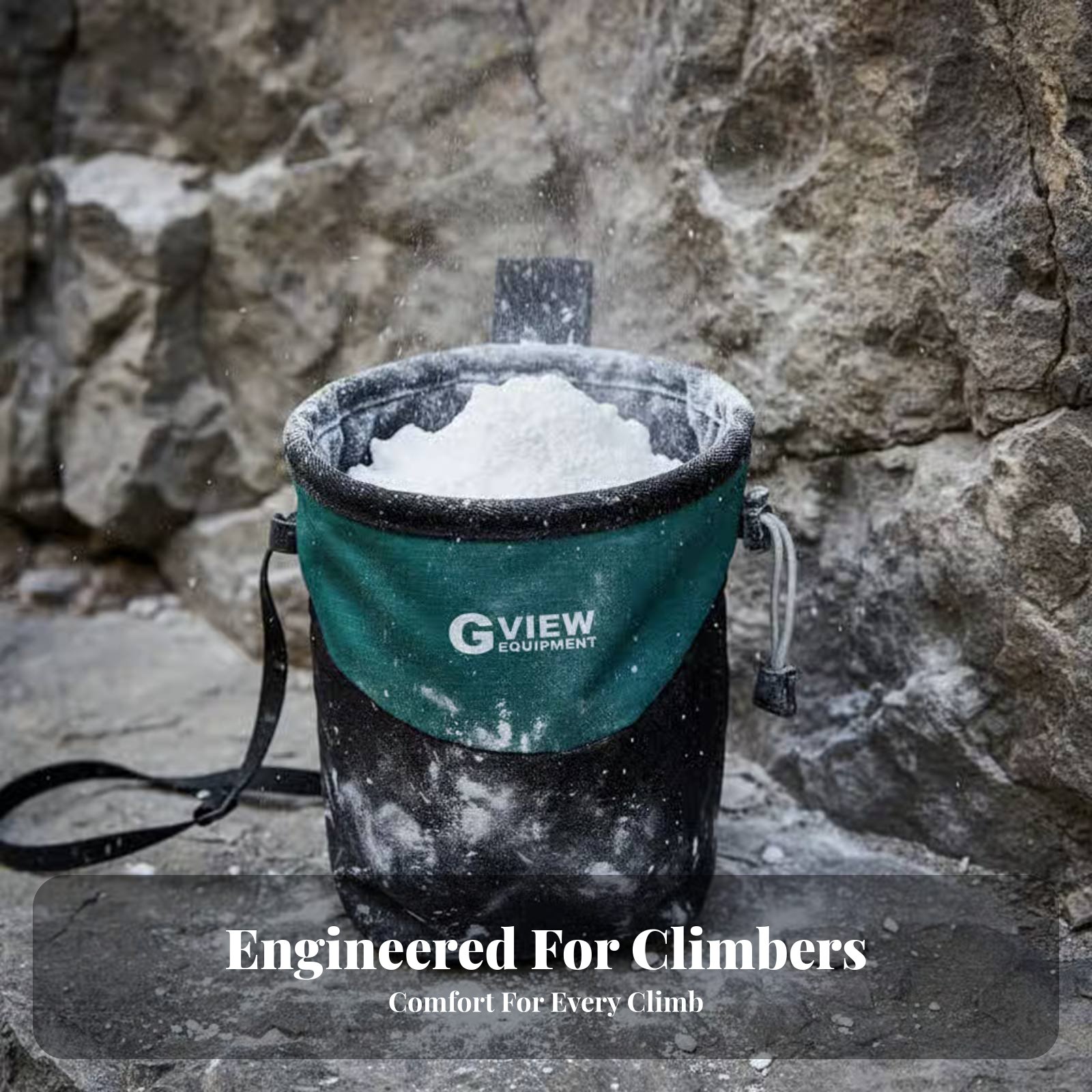 Rock Climbing Chalk Bag Drawst - Drawstring Gym Bag recension och pris