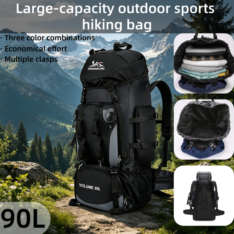 90-liter waterproof hiking bac - Urban Backpack Tactical recension och pris