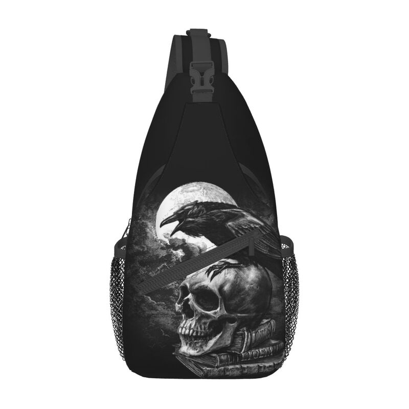 Crow The Skull Sling Crossbody - Sling Backpack Shoulder recension och pris