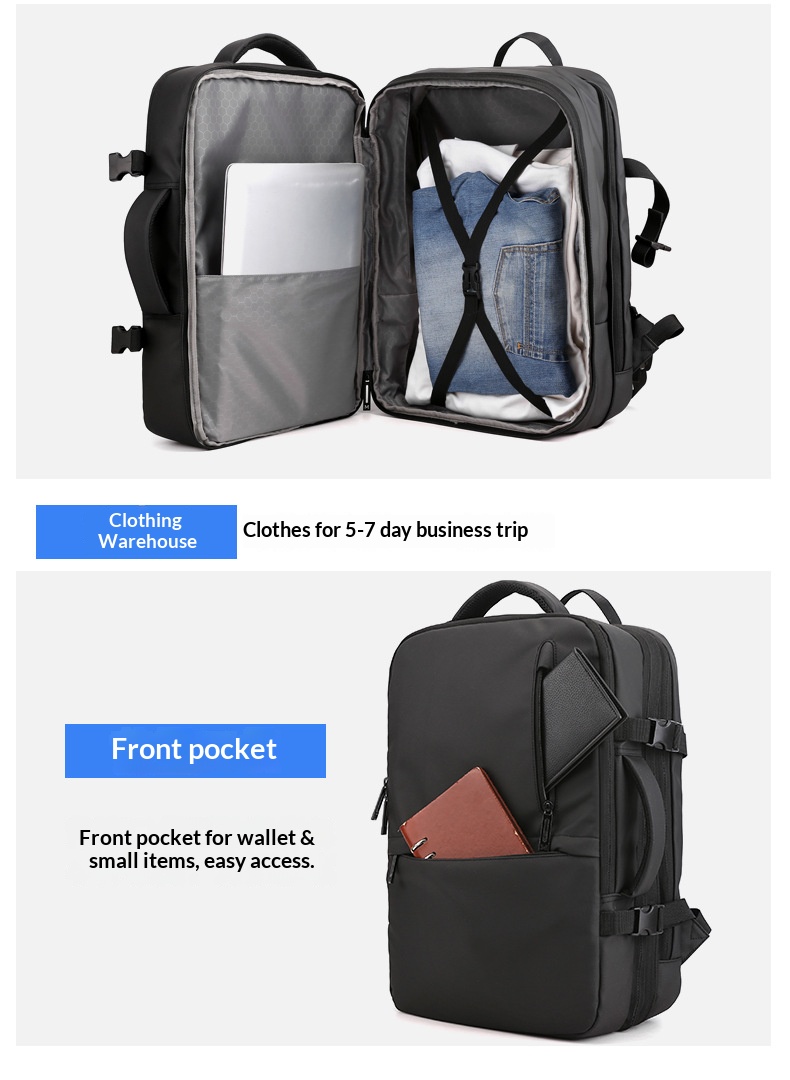 Anti Theft Nylon Business Back - Travel Backpack Anti Theft recension och pris