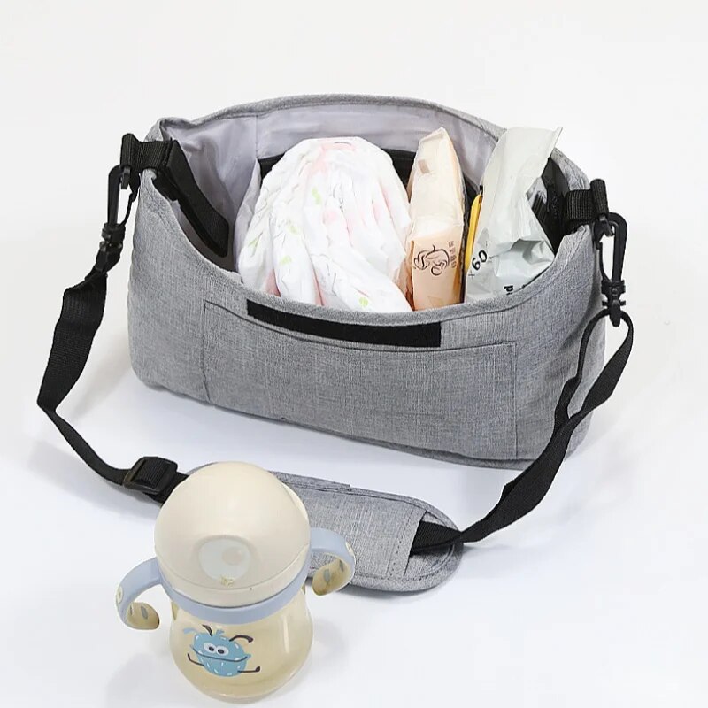Baby Stroller Hanging Bag Stor - Backpack Diaper Bag recension och pris