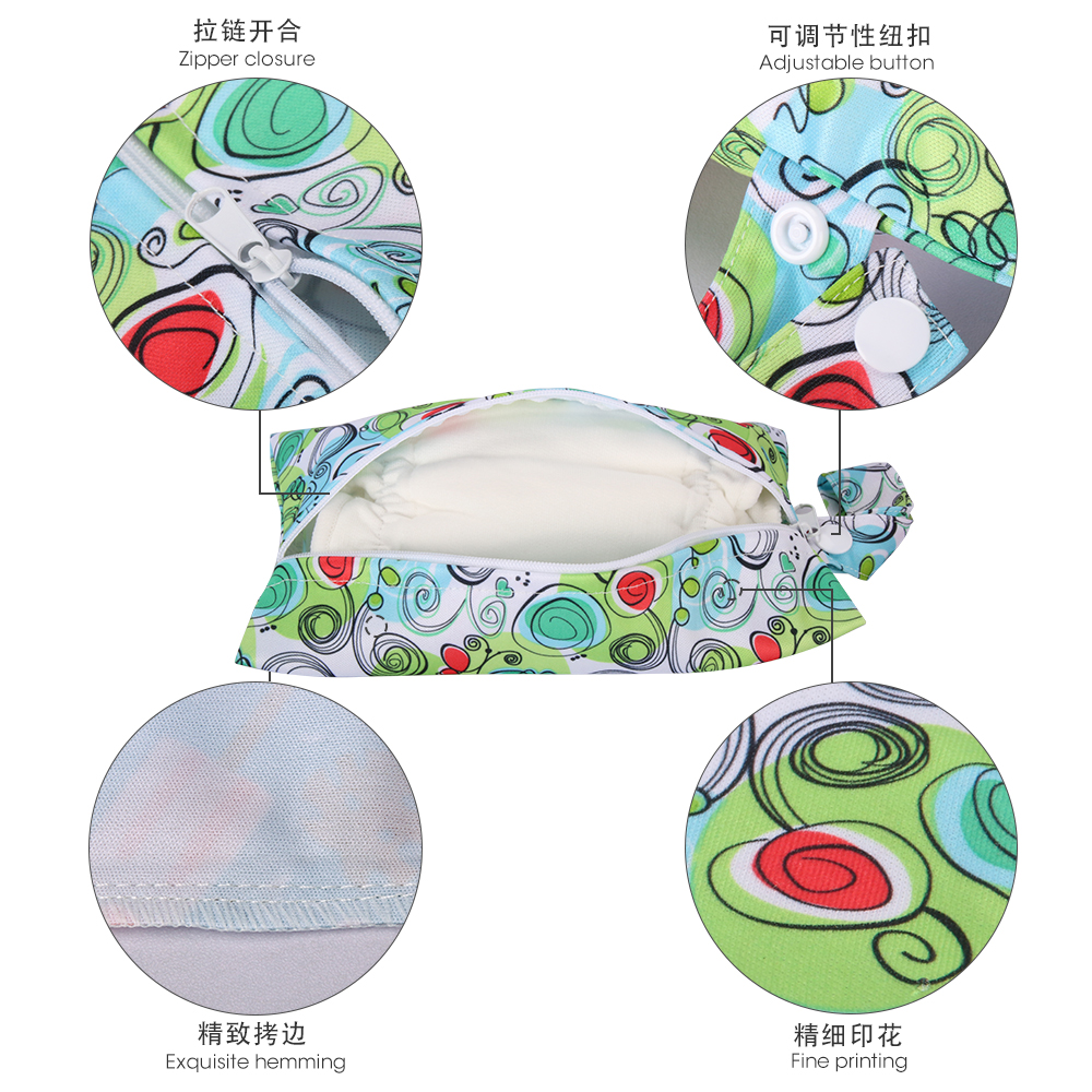 AIO 14*20cm Baby Diaper Bag Pr - Backpack Diaper Bag recension och pris