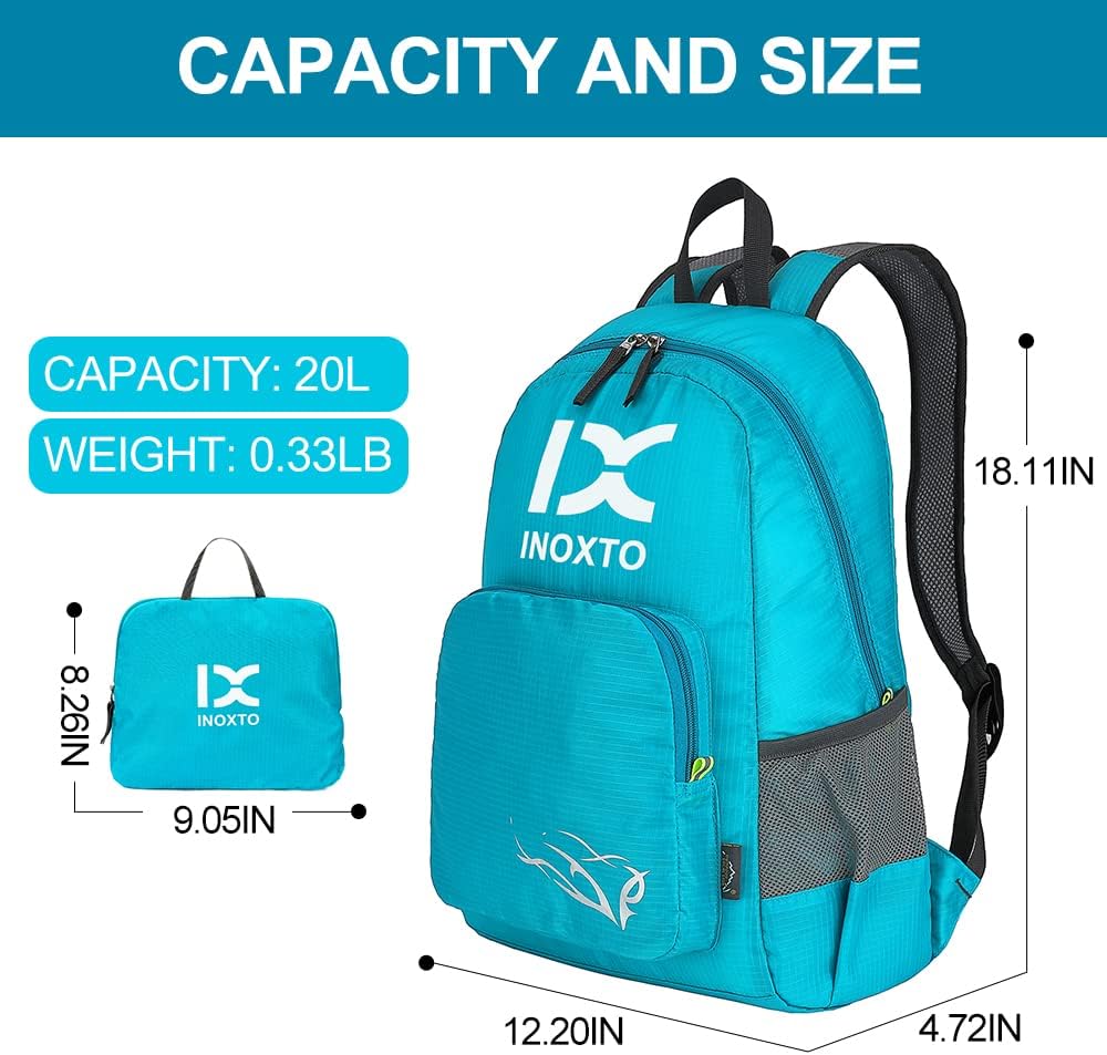 20L Lightweight Hiking Backpac - Foldable Backpack Small recension och pris