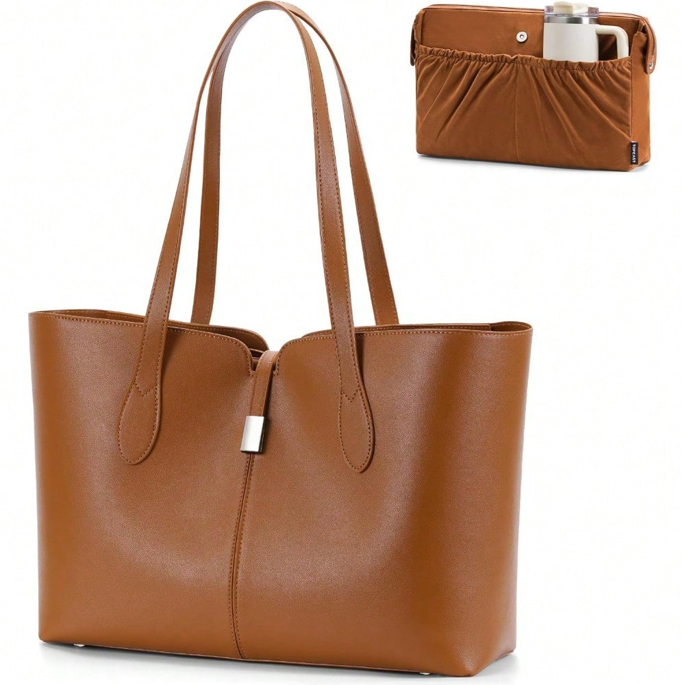Laptop Tote Bag For Women With - Laptop Sleeve Removable recension och pris