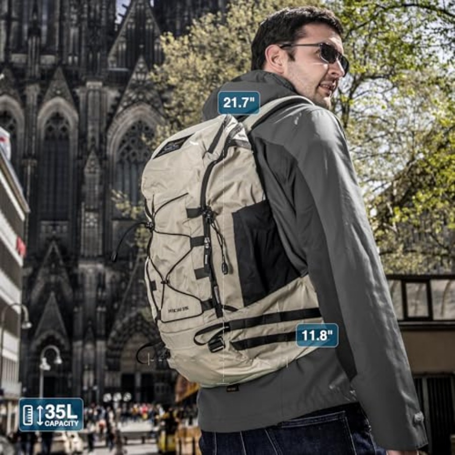 35L Hiking Backpack, Lightweig - Rain Cover Backpack recension och pris