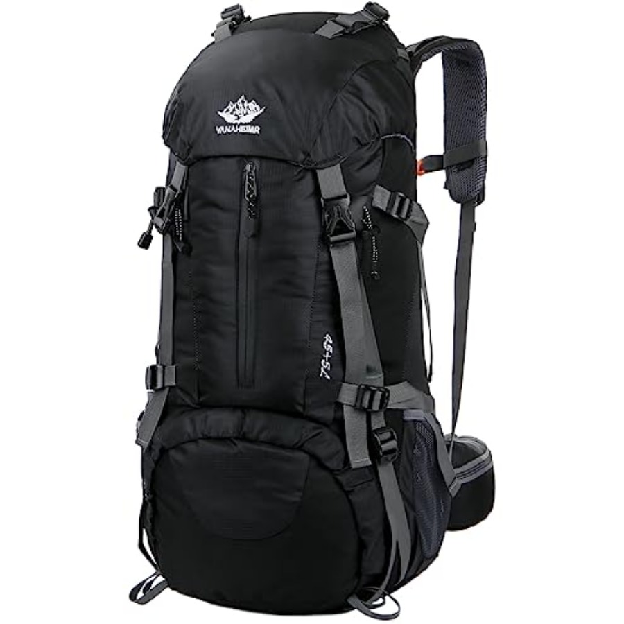 50L Hiking Backpack Men Campin - Rain Cover Backpack recension och pris
