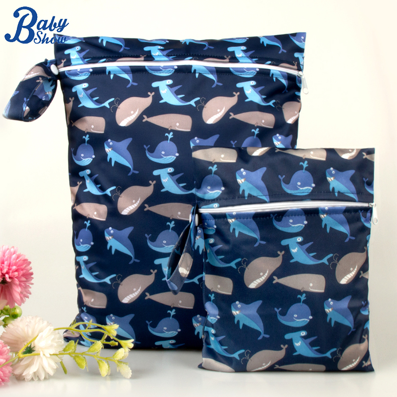 Babyshow 2pcs Cloth Diaper Wet - Backpack Diaper Bag recension och pris